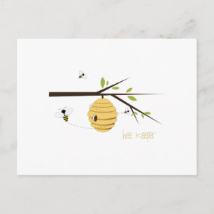 Bee Keeper Vykort