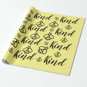 Bee-Kind, anpassa bakgrunden till färg Presentpapper