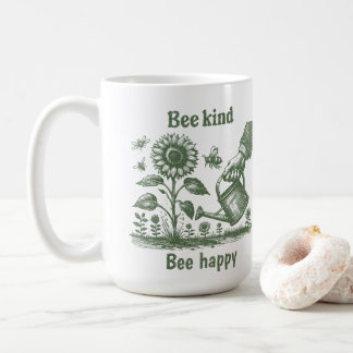 Bee Kind Bee Happy for Environmental educators Kaffemugg