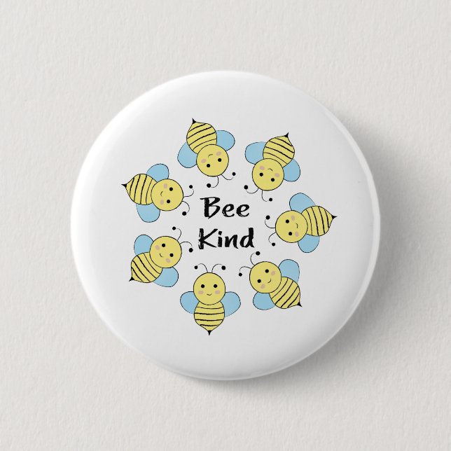 Bee Kind Bees Knapp (Framsida)