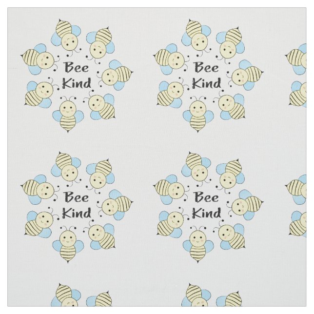 Bee Kind Bees Tyg (Provkarta)