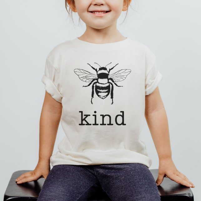 Bee Kind Christian Barn Tshirt T Shirt (Skapare uppladdad)