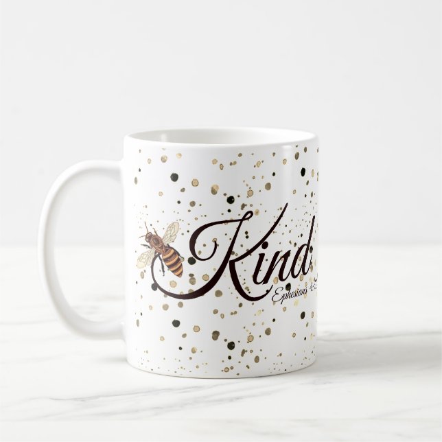 Bee kind   coffee mug kaffemugg (Vänster)