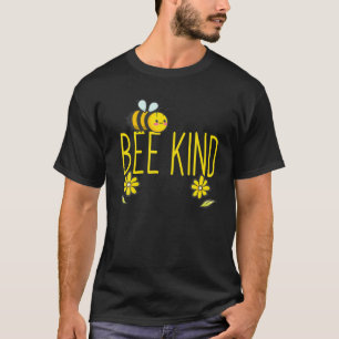 Bee Kind Cute Gult Bee Kindness T Shirt