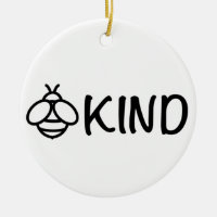 Bee Kind gullig bidesign inspirerande