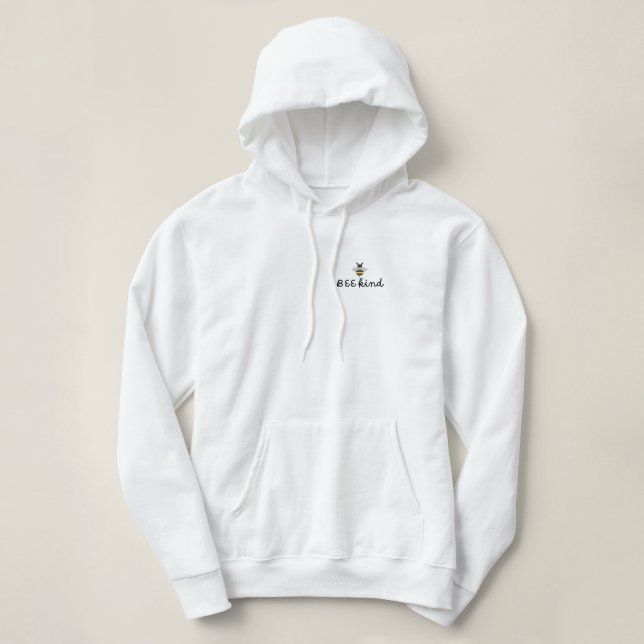 BEE Kind, hoodie W T Shirt (Design framsida)