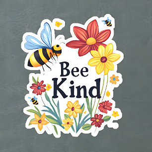 Bee Kind Klistermärken