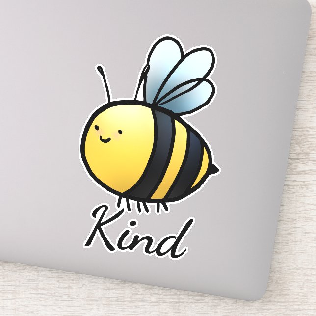 "Bee" Kind Klistermärken (Detalj)