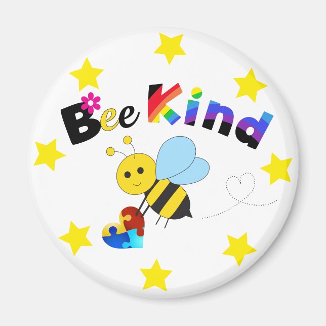 Bee Kind Magnet (Framsidan)