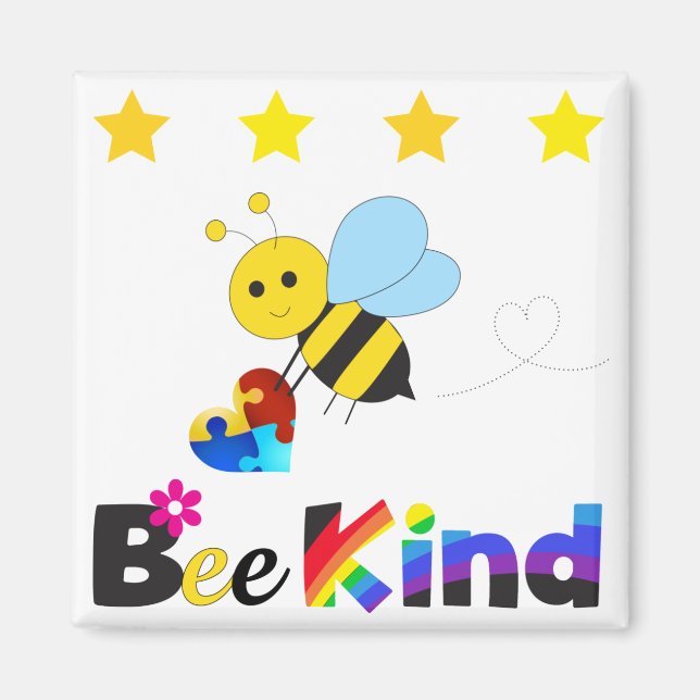 Bee Kind Magnet (Framsidan)