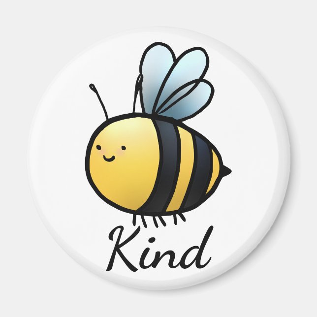 "Bee" Kind Magnet (Framsidan)