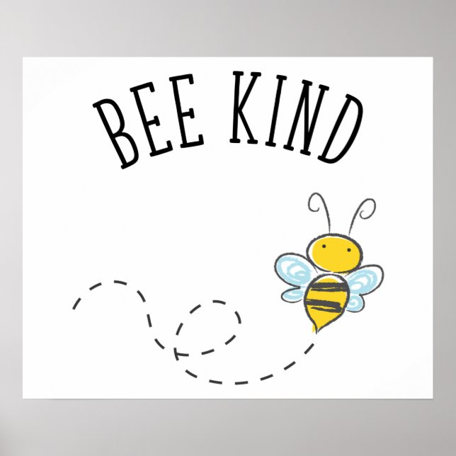 Bee Kind Poster (Framsidan)