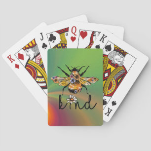 Bee Kind Rainbow-uppspelningskort Casinokort