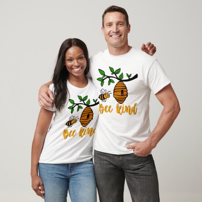 Bee Kind Skep Gren T Shirt (Unisex)