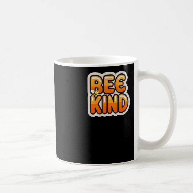 Bee Kind Sticker Kaffemugg (Höger)
