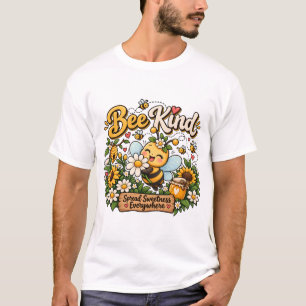 Bee Kind Sweetness T-Shirt Design