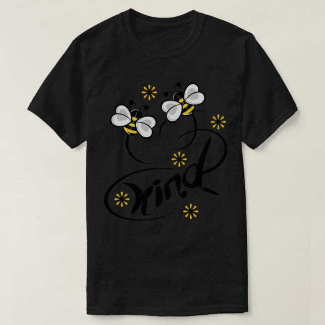 Bee Kind T Shirt (Design framsida)