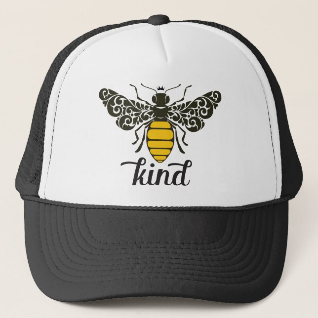 Bee Kind | Vara | Ornate Bee Keps (Framsida)
