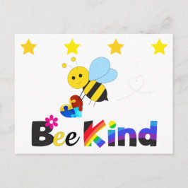 Bee Kind Vykort