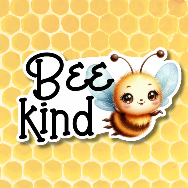 Bee Kind Watersecure Klistermärken (Skapare uppladdad)