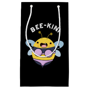 Bee-kini Funny Bee Puns Mörk BG