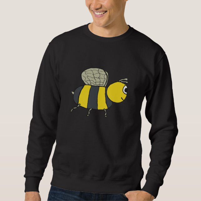 Bee Lång Ärmad Tröja (Framsida)