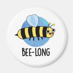 Bee-long Lundtig Insekt Bee Pun Magnet