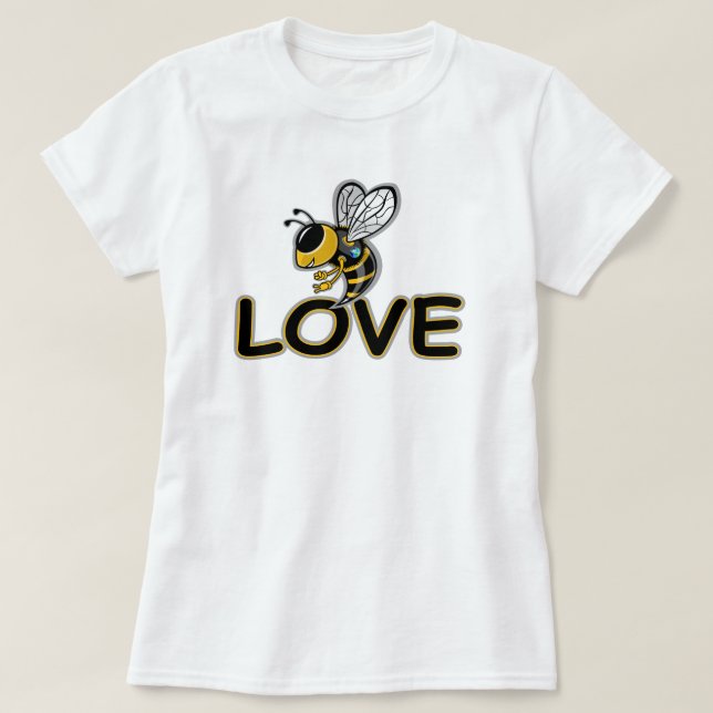 BEE LOVE  T SHIRT (Design framsida)