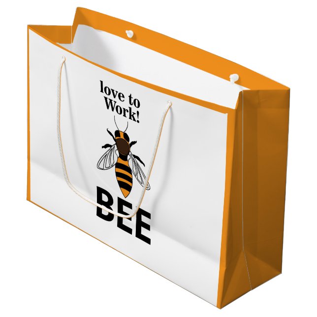 Bee Love To Work Bee (Framsidan Vinklad)
