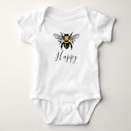 Bee Lycklig Baby Bodykoste T Shirt