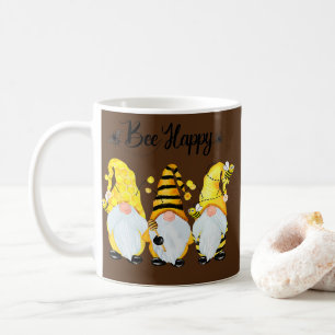 Bee Lycklig Bee Gnome Vår Kaffemugg