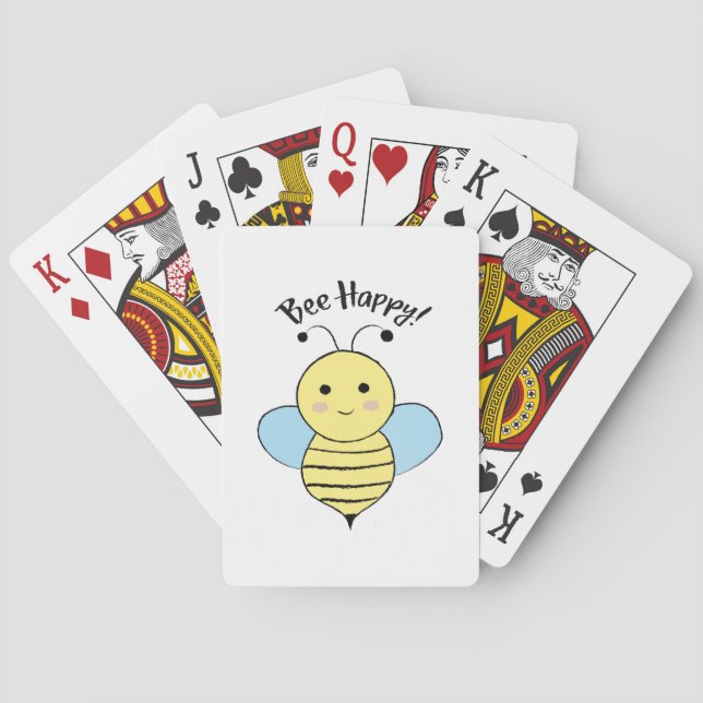 Bee Lycklig Casinokort (Baksidan)