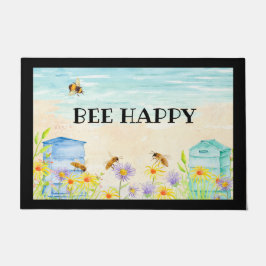 Bee Lycklig Door Mat