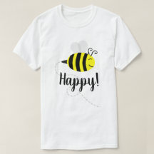 "Bee Lycklig" Lycklig Bee Smile T-Shirt