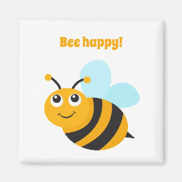 Bee lycklig Magnet