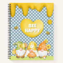 Bee Lycklig med honungsblommor