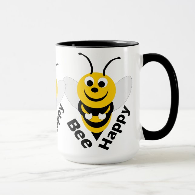 Bee Lycklig Mugg (Höger)