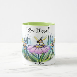 "Bee Lycklig" mugg