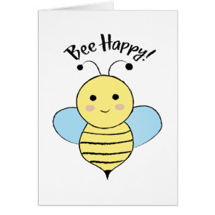 Bee Lycklig OBS Kort