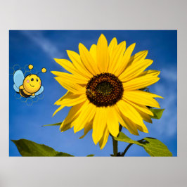 Bee Lycklig. Poster