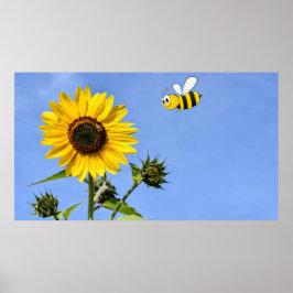 Bee Lycklig. Poster
