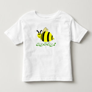 Bee Lycklig Smiling Gult Humla Candy Bits Tröja