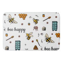 Bee lycklig söta bin ord art