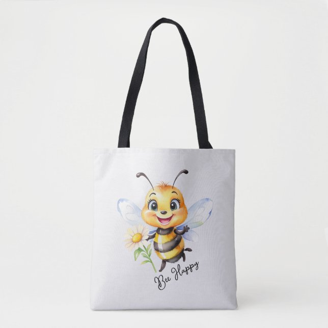 Bee Lycklig Tygkasse (Framsida)