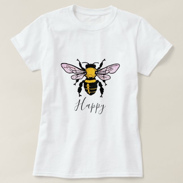 Bee Lycklig Women's T-Shirt (Design framsida)
