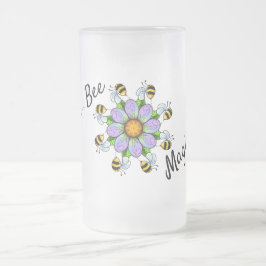 Bee Magic Frosted Mugg 16 oz