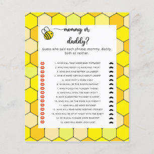 BEE mamma eller babyduschspel