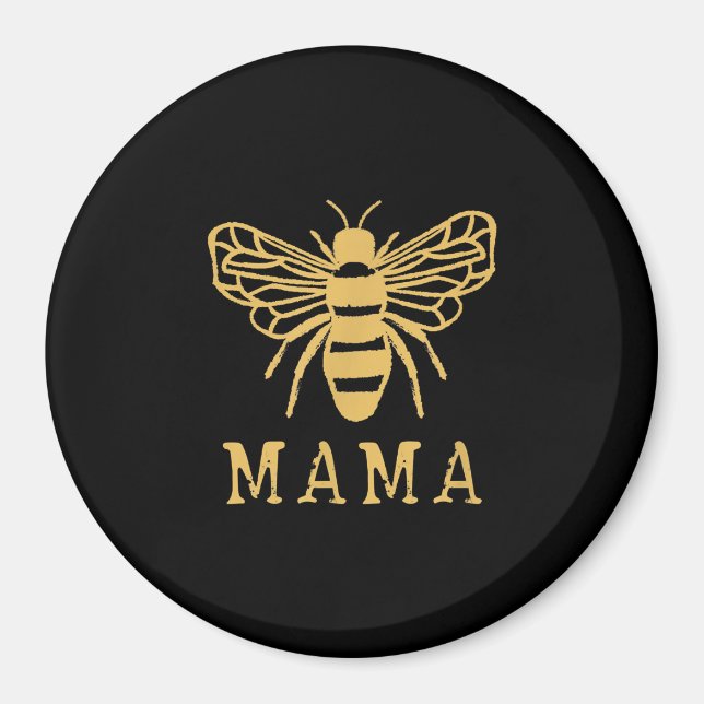 Bee Mamma | Mamma Gift | Cute Bee Älskare Gift Magnet (Framsidan)