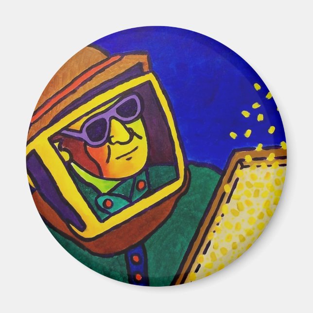 Bee Man 2 av Piliero Magnet (Framsidan)