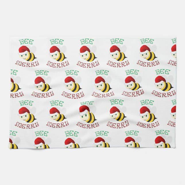 Bee Merry Kökshandduk (Horisontell)